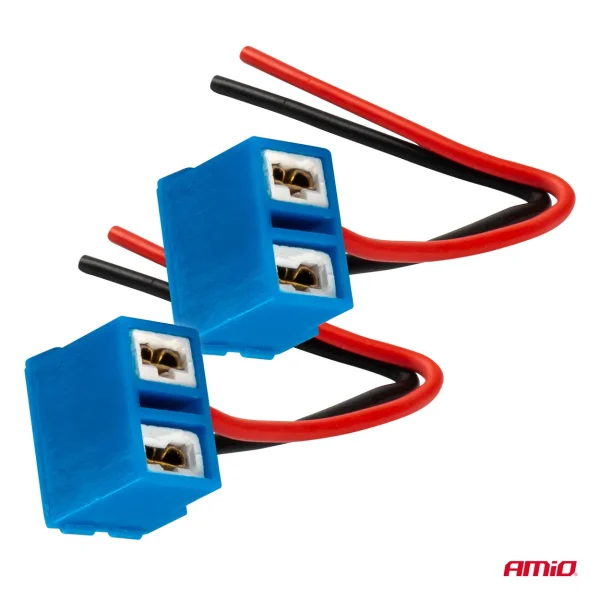 Enchufe Cerámico Ángular 2 und. H7 cable 15 cm