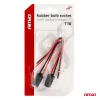 Portalámparas 2 uds. T10 cable 15 cm - Imagen 2