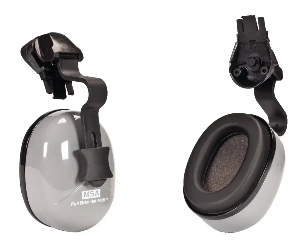 MSA 10129327 Orejeras Sound Control SH, para Insertarse en Casco de Ala Ancha con Nivel de Protección de 25dB (Par)