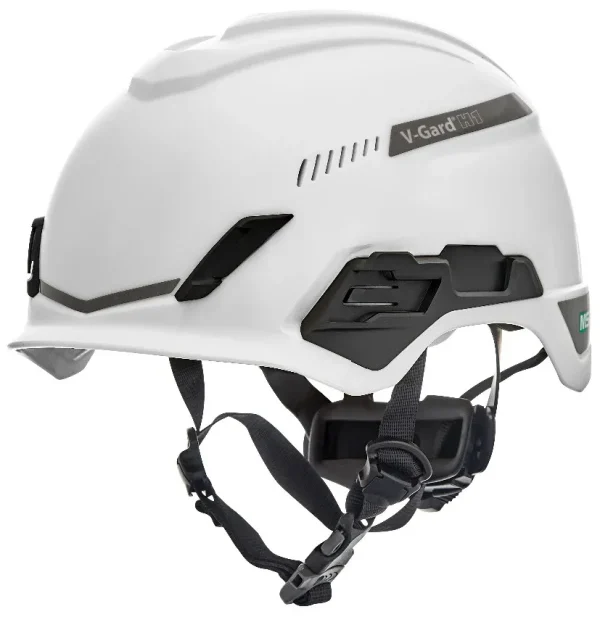 MSA 10212358 Casco, V-Gard H1, Ventilado, Fas-Trac® III Pivot, Blanco. No incluye barboquejo (Pza)