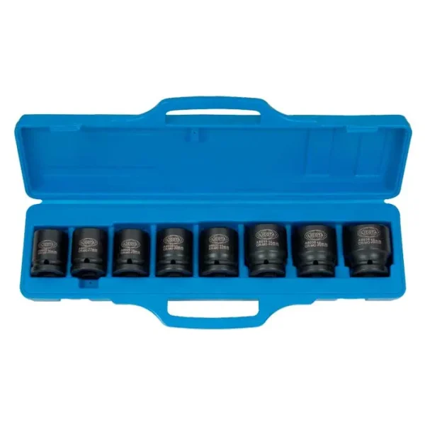 Estuche 8 vasos de impacto 3/4”