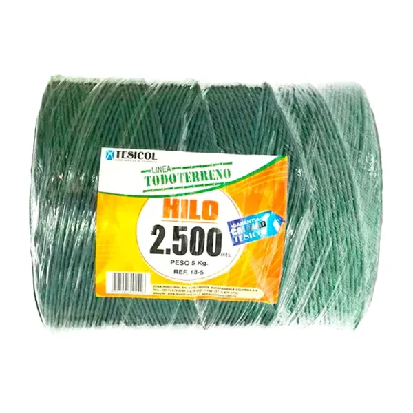 Hilo 18-5 Kl X 2500Mts Todo Terreno-Verd