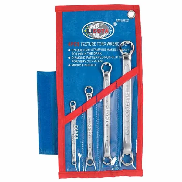 Juego 4 llaves Torx