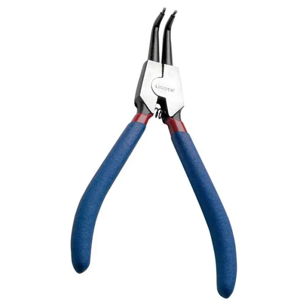 Alicate arandelas curvo externo