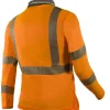 Jyrsa ECO-121CR Camisa Tipo Polo Manga Larga De Alta Visibilidad Ansi Tipo R Clase 3 (Pza) - Imagen 4