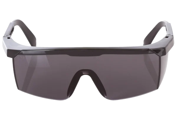 Dexterhand 126GR Lentes Policarbonato Transparente con Micas Oscuras y Armazón Negro  (Pza)