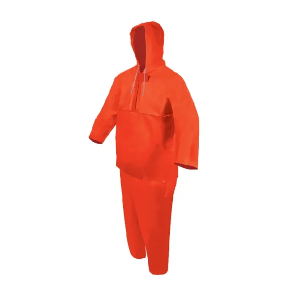 Jyrsa DD-5121HVAN Conjunto Impermeable Anaranjado tipo Pescador (Pza)
