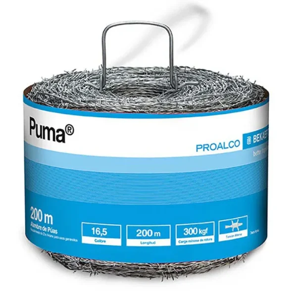 Alambre De Puas Puma 16.5 X 200 Mts.