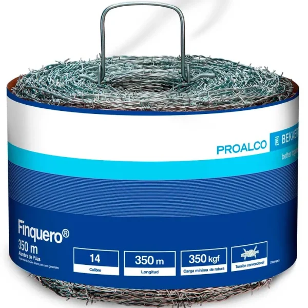 Alambre De Puas 14 X 350 Mts Finquero