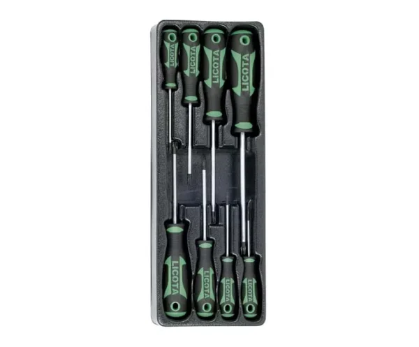 Bandeja 8 destornilladores Torx