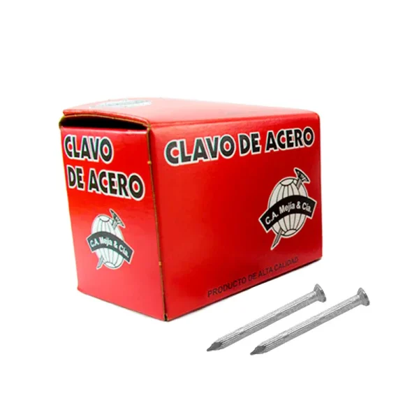 Clavo Acero Estria Vertical 2"