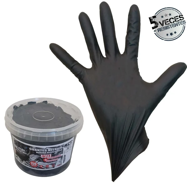 Guantes Nitrilo Texturizado 150 unidades