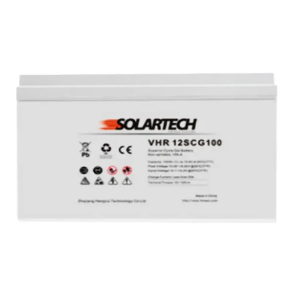 Bateria En Gel Solartech 100 Ah
