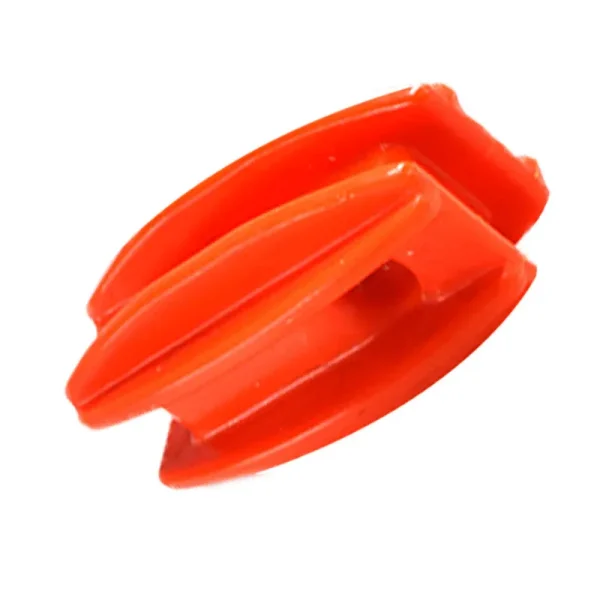 Aislador Terminal Tipo Pera Naranja paquete x 25 Agrocercas