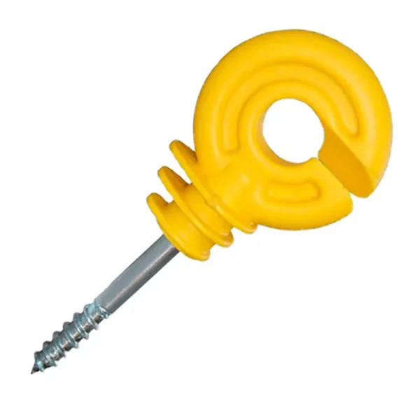 Aislador Tornillo Amarillo Bolsa x 50 unidades