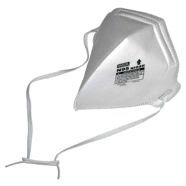 MSA 10116561 Respirador Affinity 3500, plegable, para partículas, libre de mantenimiento (Pza)