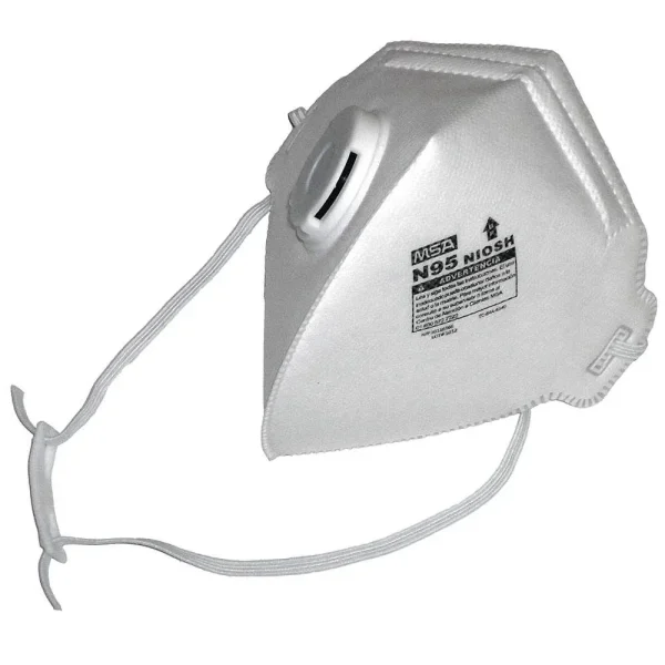 MSA 10116566 Respirador Affinity 3500V, plegable, para partículas, libre de mantenimiento, con válvula (Pza)