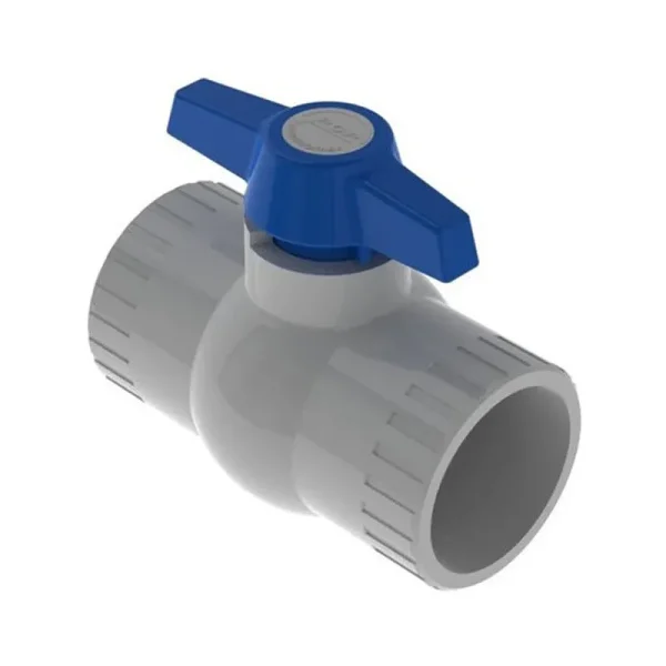 Válvula de bola de 3/4" CPVC para soldar
