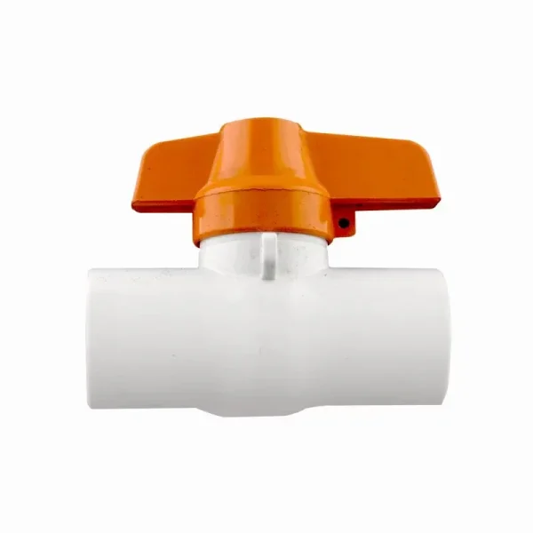 Válvula de bola 1 1/2" PVC para roscar ECO