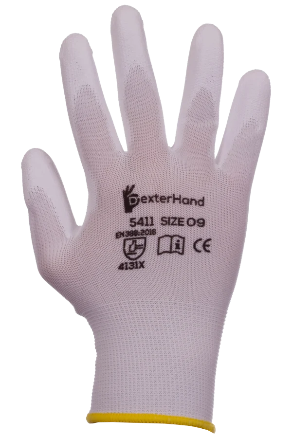 Dexterhand 5411 Guante Nylon con Recubimiento PU Espumado (Par)