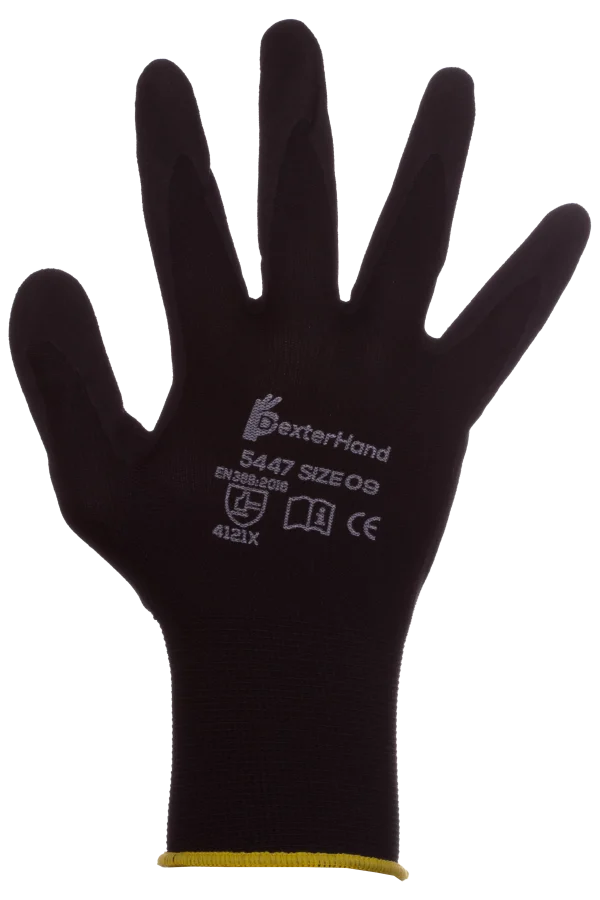 Dexterhand 5447 Guante Nylon Doble Inmersión de Nitrilo (Par)