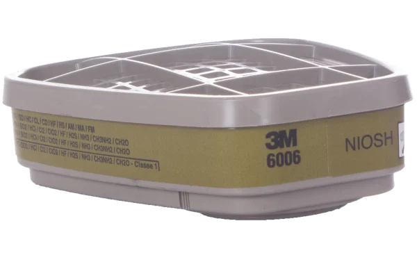3M 6006 Cartucho para Multi Gas Ácido / Vapor Orgánico (Par)