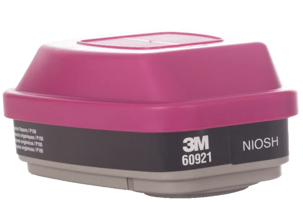 3M 60921 Cartucho Dual para Vapores Orgánicos y partículas P100 (Par)