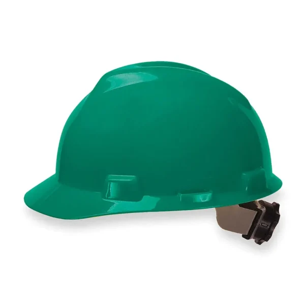 MSA M2304601ARF Casco tipo Cachucha V-Gard® Verde Suspensión Fas-Trac III® tipo Matraca de 4 puntos. (Pza)