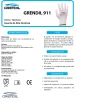 Grendil 911 Guante de nylon y elastano blanco con recubrimiento PU (Par) - Imagen 5