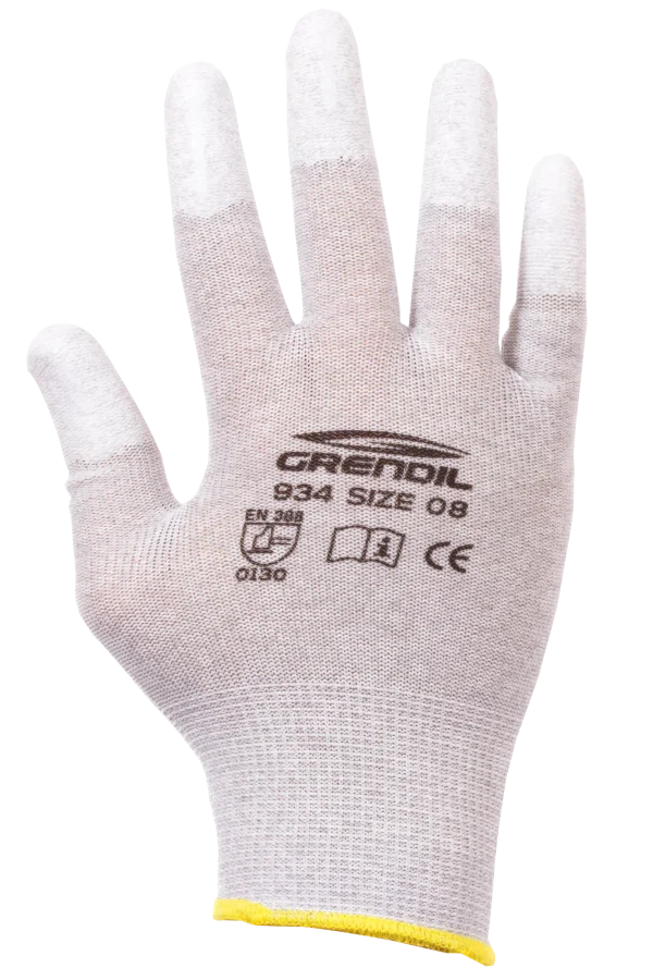 Grendil 934 Guante Anti-estático con puntas de PU (Par)