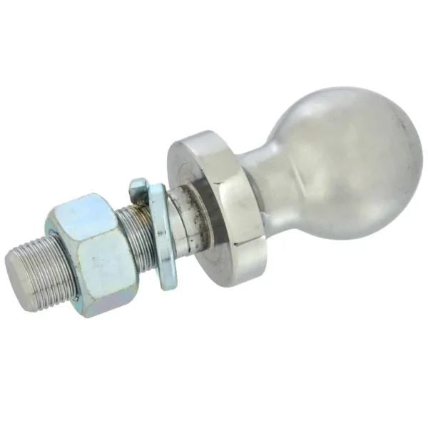 Bola de remolque cromada con rosca de 22 mm – 3,5Tn