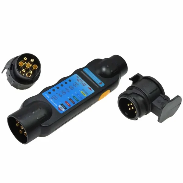 Comprobador luces remolque + adaptadores