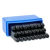 Juego punzones letras, 6mm, 27pcs - Imagen 2