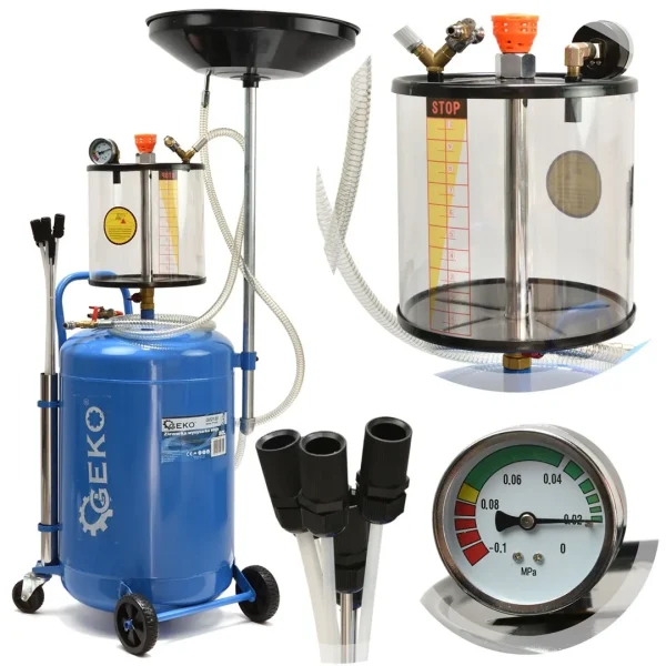 Extractor neumático Eco 80l