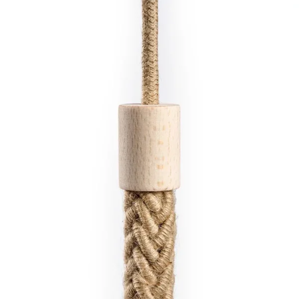Adaptador de madera para cordón textil 24mm