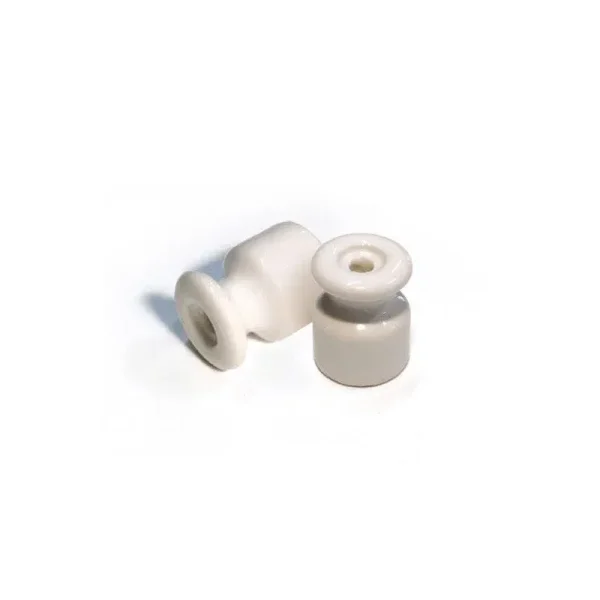 Aislador de porcelana cable trenzado 18mm