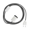 Alargadera Spotlight GU10 con cable textil y clavija de 2 polos - Imagen 16