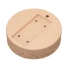 Base madera redonda natural para Arko - Imagen 2