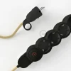 Base multi enchufe schuko con cable textil Yute CLRN06 - Imagen 4