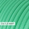 Base multi enchufe schuko con cable textil efecto seda Ópalo CLRH69 - Imagen 8