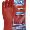 Adex Guante Rojo Grabado Con Resistencia Química y Mecánica (Par) - Imagen 2