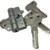M&C Condor Cilindro de seguridad Puntos Níquel 32/32 doble embrague - Imagen 4