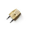 Clavija bipolar europea sin TT 10A 250V termoplástico - Imagen 3