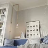 Clip de sujeción metálico para cordón eléctrico de Ø24mm - Imagen 2