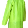 Jyrsa ECO-1120HV Impermeable Gabardina Larga Verde High Visibility (Pza) - Imagen 2