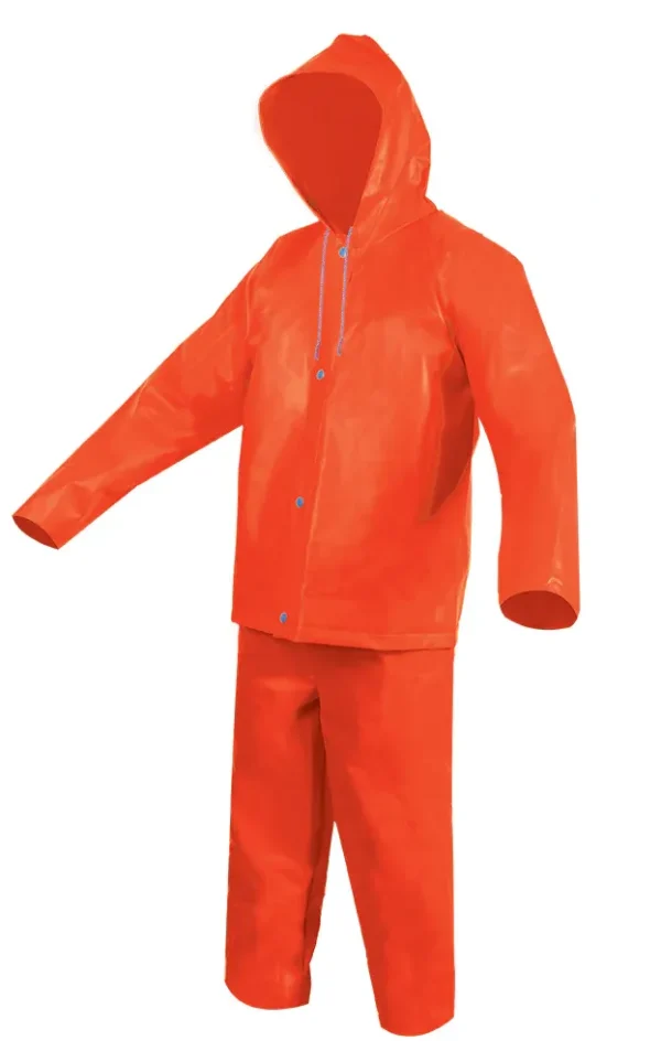 Jyrsa ECO-1121HVAN (DD-1121HVAN) Conjunto Impermeable Saco Pantalón Anaranjado High Visibility (Pza)
