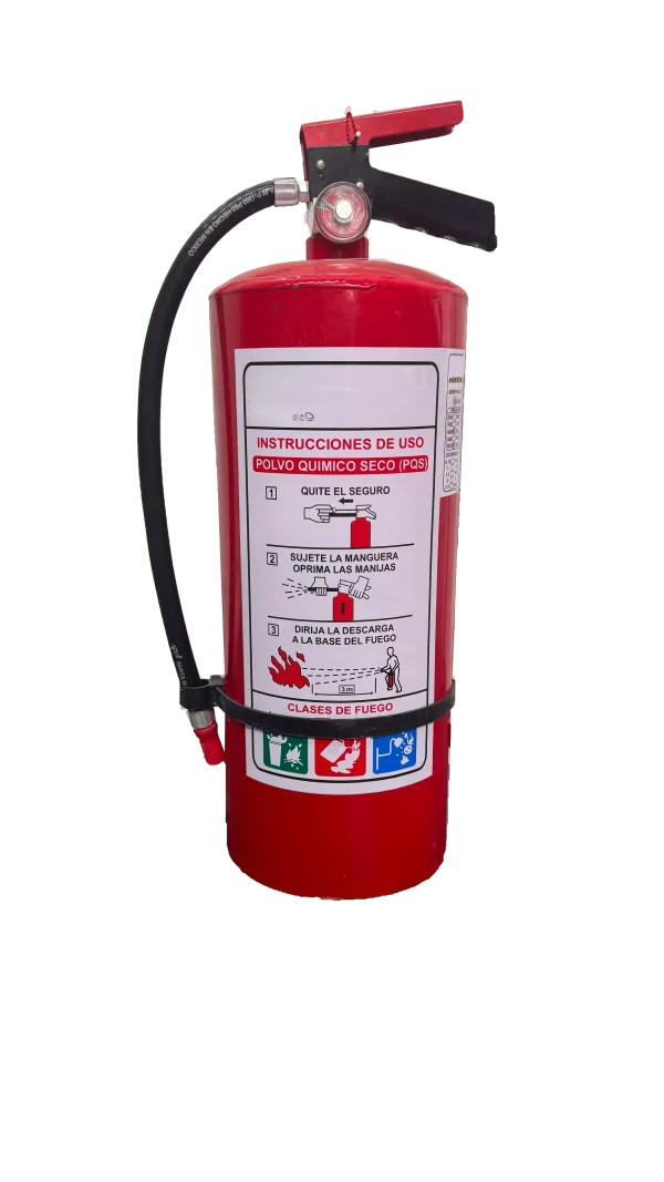 Seguri EXT-PQS-9KG Extintor de Polvo Químico ABC 9 kgs (Pza)