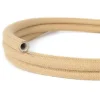 Tubo flexible revestimiento textil CLRN06 yute Ø16 mm - Imagen 5