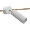 Foco orientable madera cable textil guirnalda Sistema Filé - Imagen 5