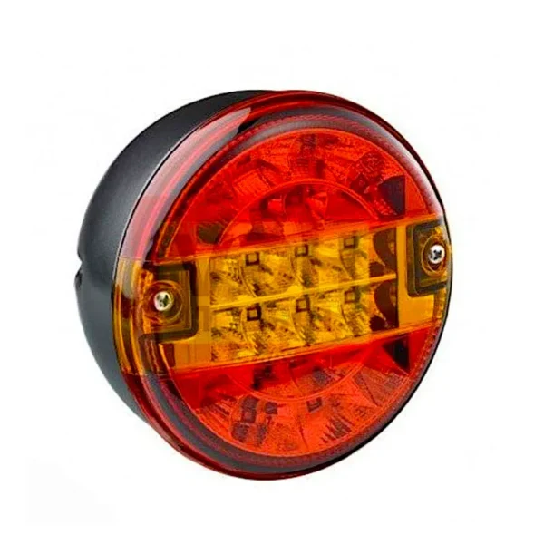 Luz LED redonda para remolque de hamburguesas/soporte profundo